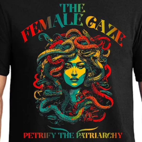 The Female Gaze Petrify The Patriarchy Medusa Pajama Set