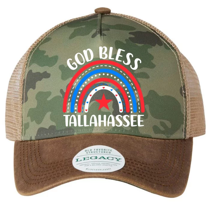 Tallahassee Florida Gift I Love Tallahassee Usa Gift Legacy Tie Dye Trucker Hat