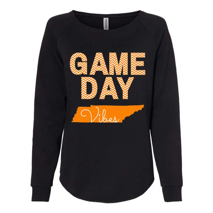 Tennessee Football Game Day Vibes Fall Tailgate Womens California Wash Sweatshirt