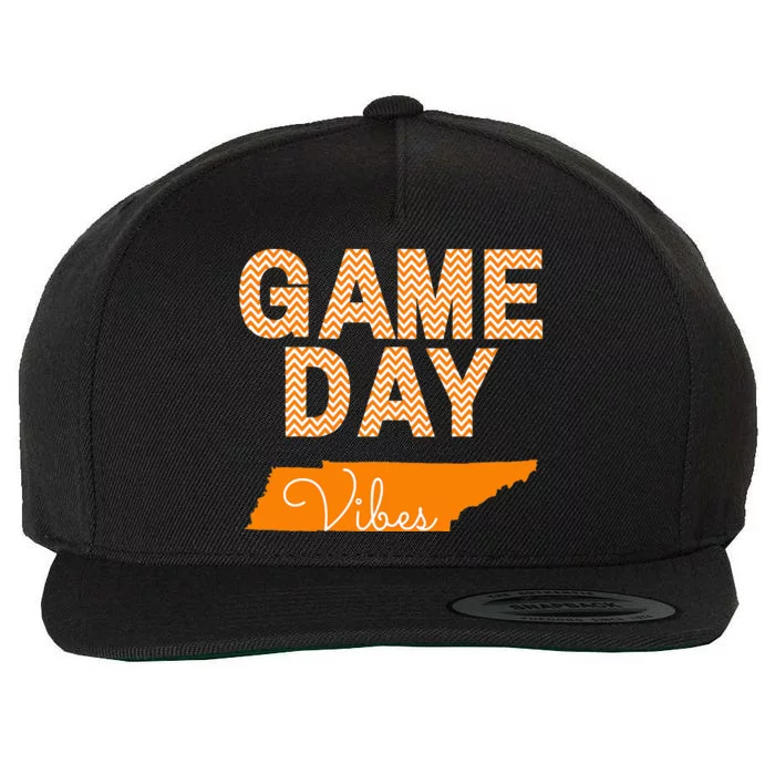 Tennessee Football Game Day Vibes Fall Tailgate Wool Snapback Cap