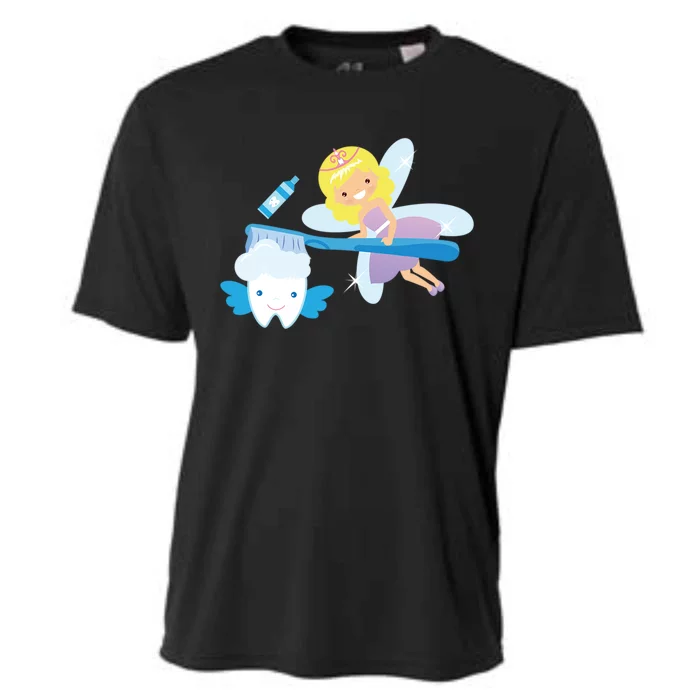 Tooth Fairy Godmother Fairy Tales Novelty Gift Cooling Performance Crew T-Shirt