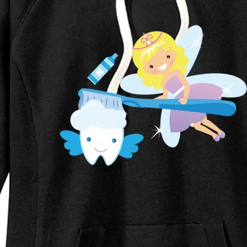 Tooth Fairy Godmother Fairy Tales Novelty Gift Women's Fleece Hoodie