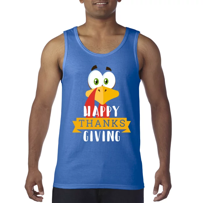 Turkey Face Great Gift Tank Top