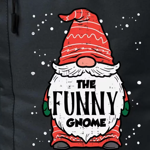 The Funny Gnome Xmas Matching Christmas Pajamas For Family Gift Daily Commute Backpack