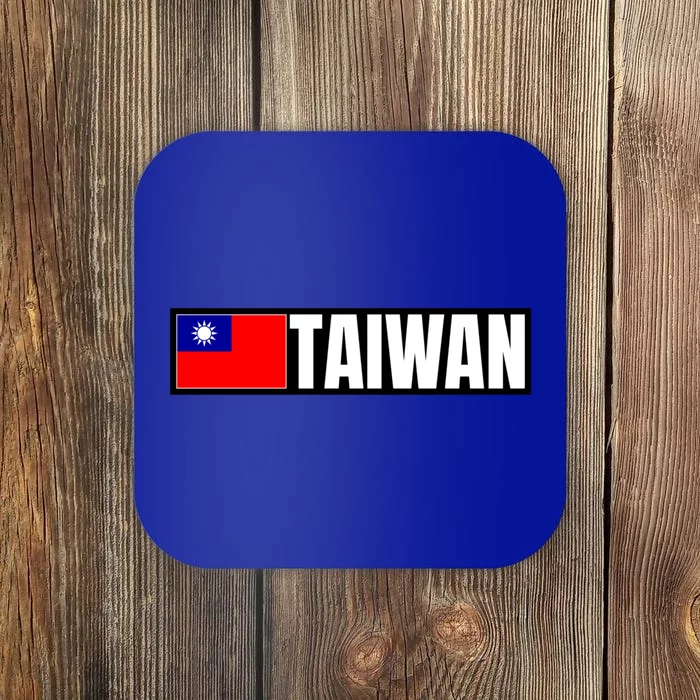 Taiwan Flag Gift Coaster