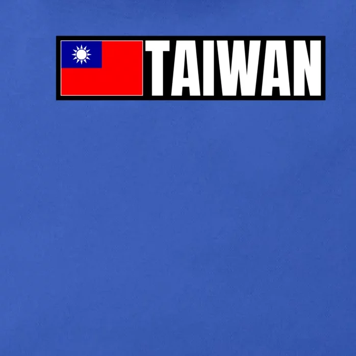 Taiwan Flag Gift Zip Tote Bag