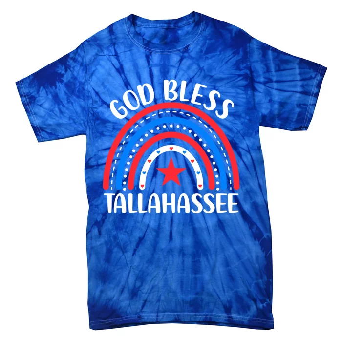 Tallahassee Florida Great Gift I Love Tallahassee Usa Cute Gift Tie-Dye T-Shirt