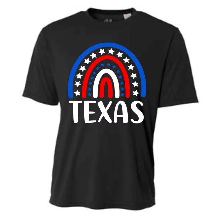 Texas Funny Gift I Love Texas Usa Gift Cooling Performance Crew T-Shirt