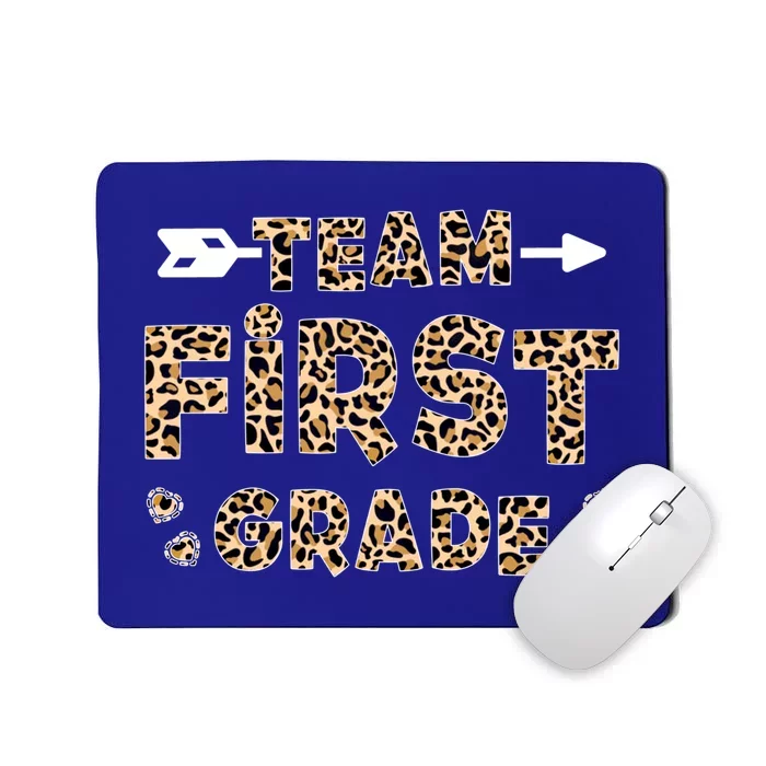 Team First Grade 1St Grade Funny Gift Mousepad