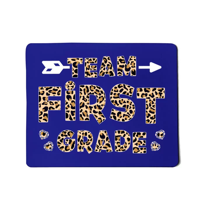 Team First Grade 1St Grade Funny Gift Mousepad