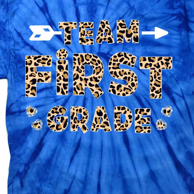 Team First Grade 1St Grade Funny Gift Tie-Dye T-Shirt