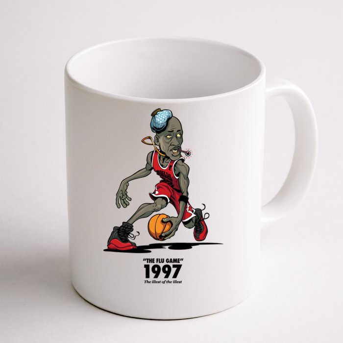 The Flu Game 1997 The Illest Of The Illest Limited Front & Back Coffee Mug