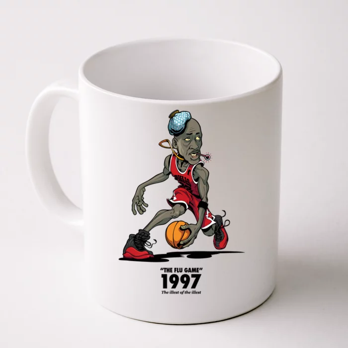 The Flu Game 1997 The Illest Of The Illest Limited Front & Back Coffee Mug