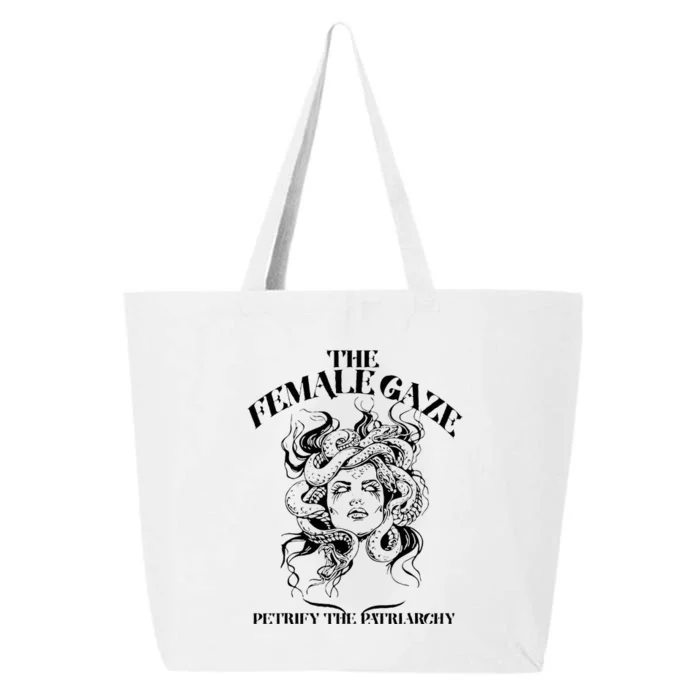 The Female Gaze Petrify The Patriarchy Medusa 25L Jumbo Tote