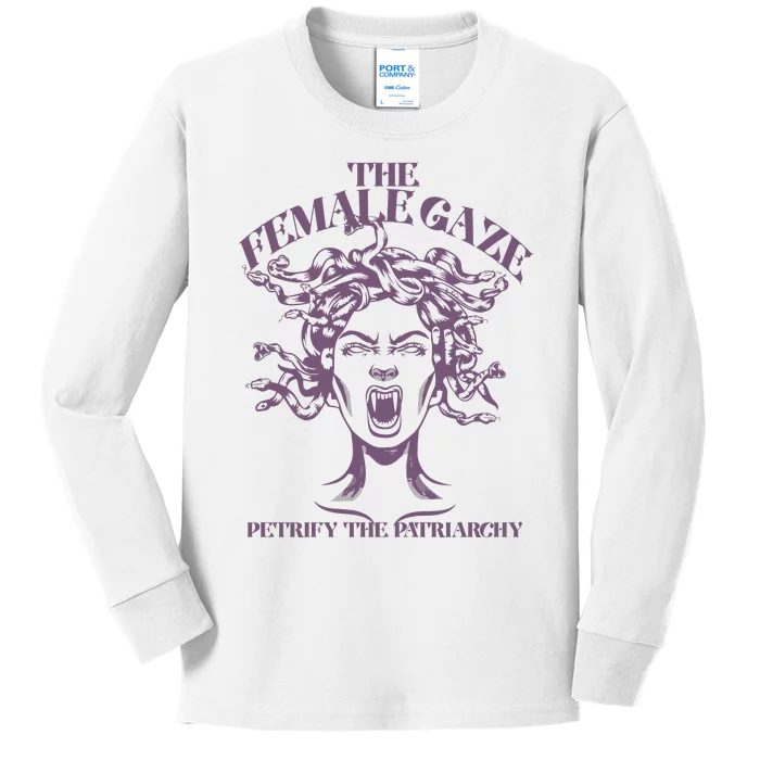 The Female Gaze Kids Long Sleeve Shirt