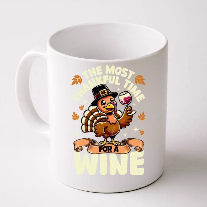 Thanksgiving Family Gift Front & Back Coffee Mug