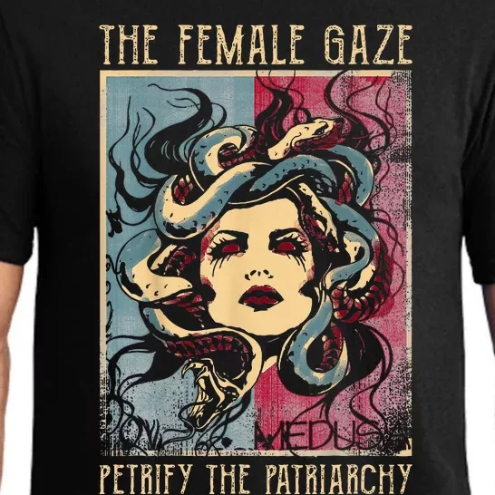 The Female Gaze Petrify The Patriarchy Medusa Pajama Set