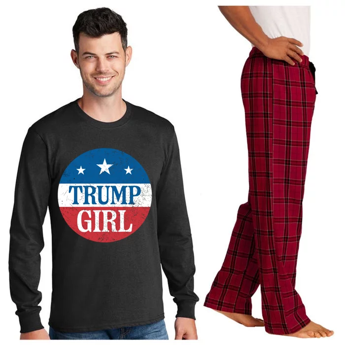 Trump Funny Gift Long Sleeve Pajama Set