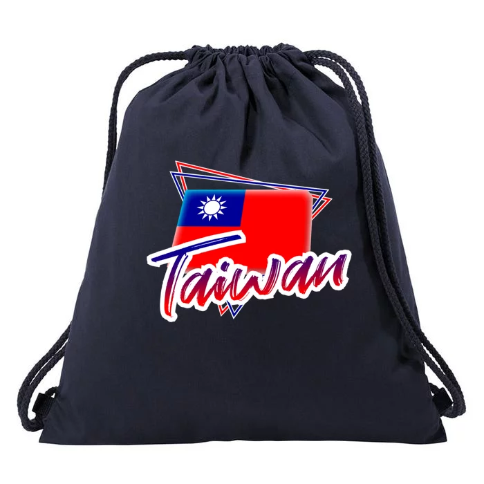 Taiwan Funny Gift Drawstring Bag