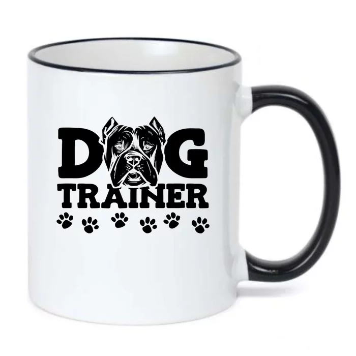 Training Funny Gift Animal Behaviorist Dog Trainer Gift Black Color Changing Mug