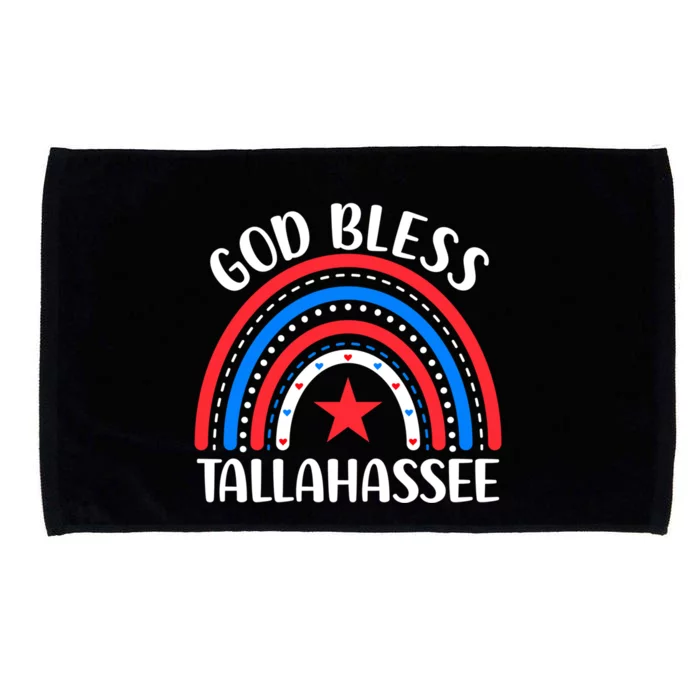 Tallahassee Florida Gift I Love Tallahassee Usa Gift Microfiber Hand Towel