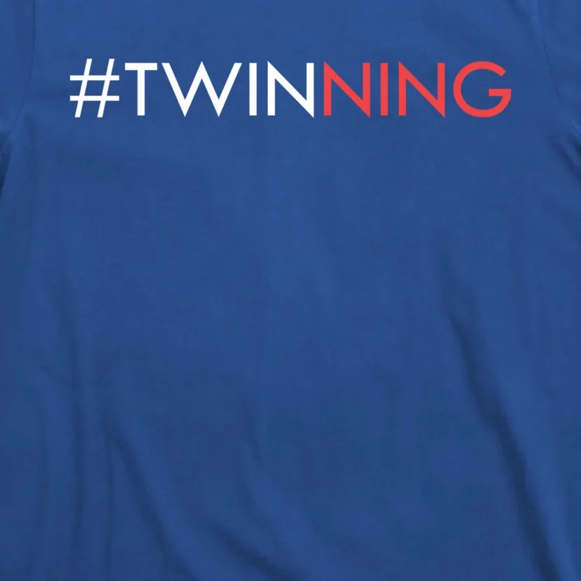 Twinning Funny Gift Funny Twins Matching Gift T-Shirt