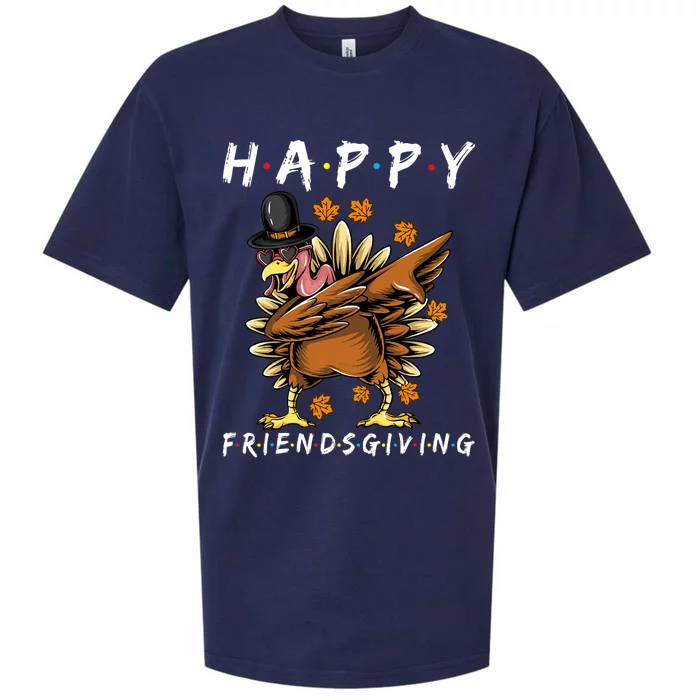 Turkey Friends Giving Happy Friendsgiving Funny Thanksgiving Sueded Cloud Jersey T-Shirt