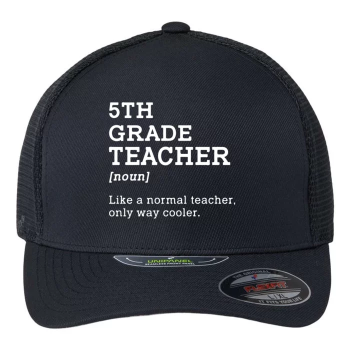 Team Fifth Grade Back To School 5th Grade Teacher Student Flexfit Unipanel Trucker Cap