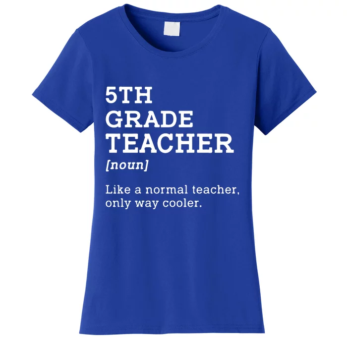 Team Fifth Grade Back To School 5th Grade Teacher Student Women's T-Shirt