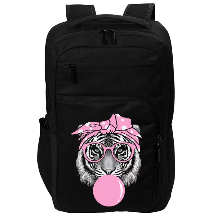 Tiger For Girl Glasses & B.U.B.B.L.E G.U.M. Impact Tech Backpack