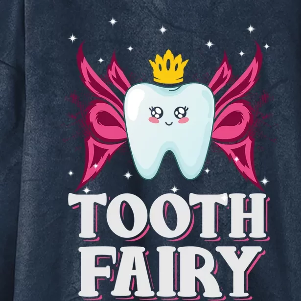 Tooth Fairy Gift Hooded Wearable Blanket