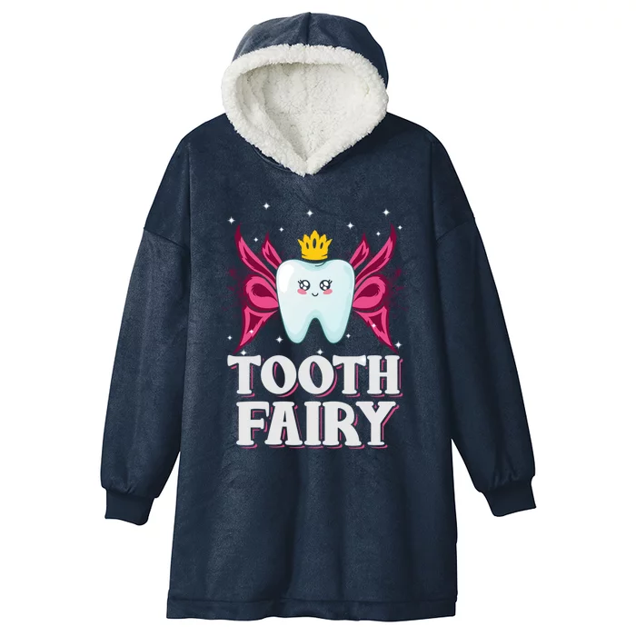 Tooth Fairy Gift Hooded Wearable Blanket