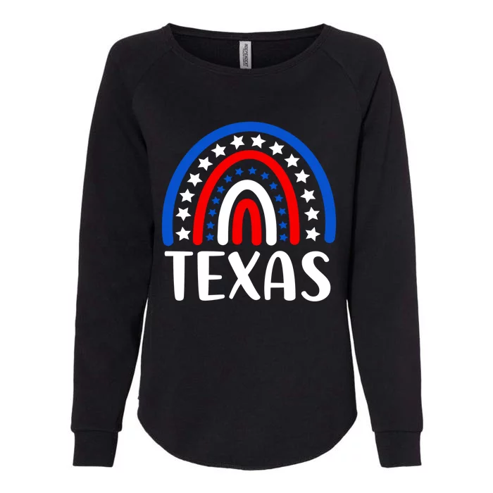 Texas Funny Gift I Love Texas Usa Gift Womens California Wash Sweatshirt