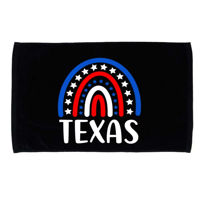 Texas Funny Gift I Love Texas Usa Gift Microfiber Hand Towel