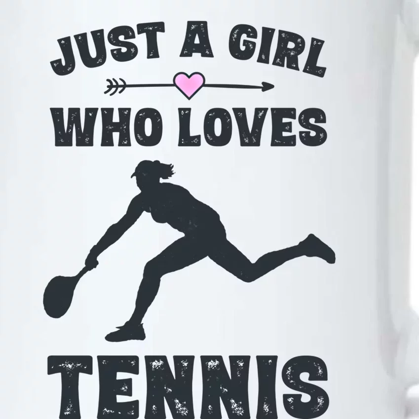 Tennis Funny Gift For Tennis Players And Cool Gift Black Color Changing Mug