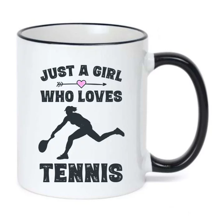 Tennis Funny Gift For Tennis Players And Cool Gift Black Color Changing Mug