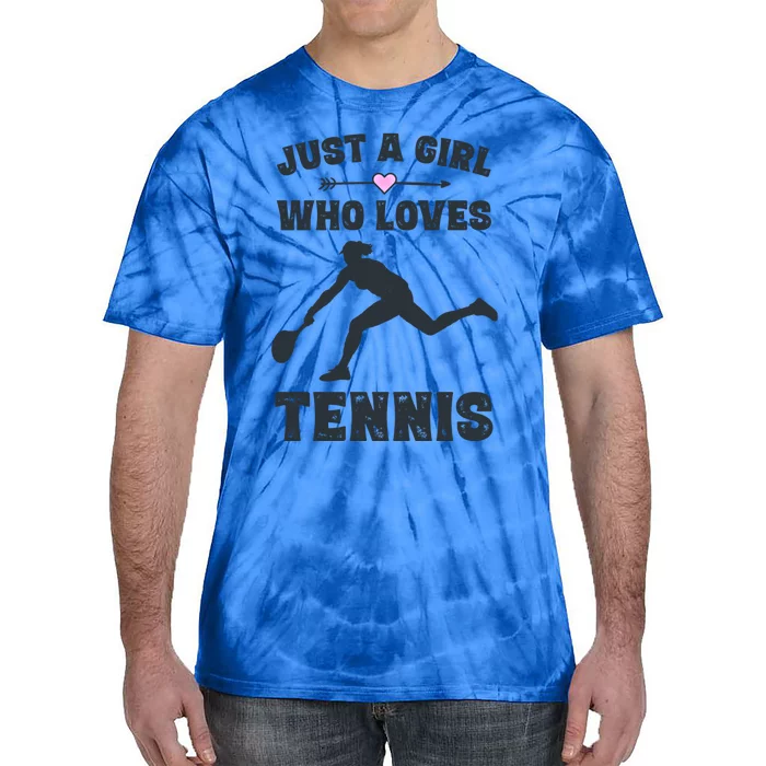 Tennis Funny Gift For Tennis Players And Cool Gift Tie-Dye T-Shirt