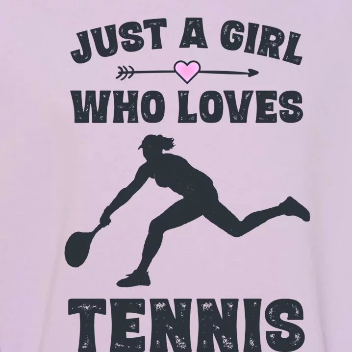 Tennis Funny Gift For Tennis Players And Cool Gift Garment-Dyed Sweatshirt