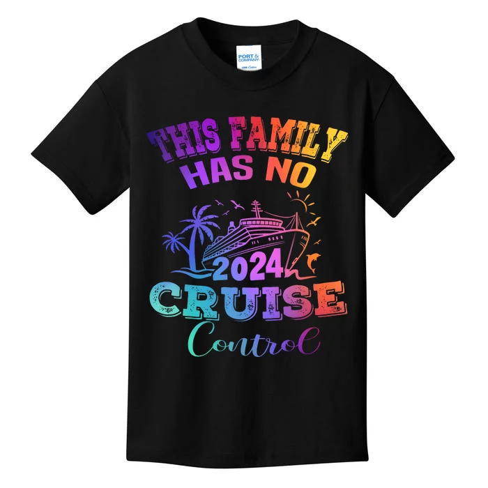 This Family Has No Cruise Control Matching Family Trip Vacation Kids T-Shirt