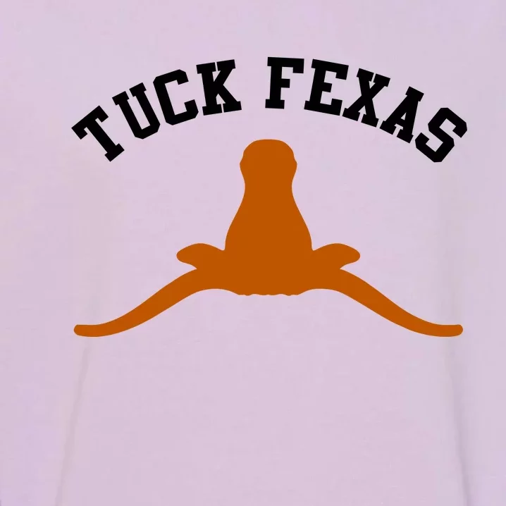 Tuck Fexas Horns Down Texas Garment-Dyed Sweatshirt