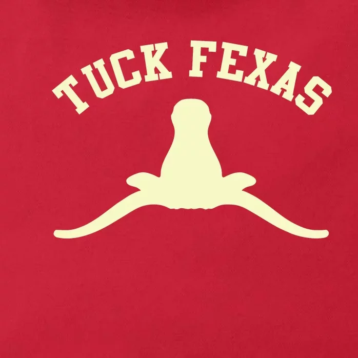 Tuck Fexas Horns Down Texas Zip Tote Bag