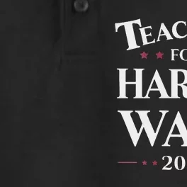 Teachers For Harris Walz 2024 Kamala Tim Waltz Dry Zone Grid Performance Polo