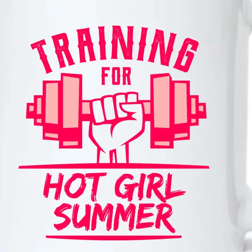 Training For Hot Summer Cute Work Out Trend Gift Black Color Changing Mug