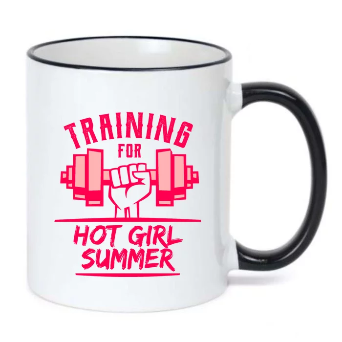 Training For Hot Summer Cute Work Out Trend Gift Black Color Changing Mug