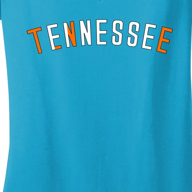 Tennessee Finesse Hip Hop Gift Women's V-Neck T-Shirt