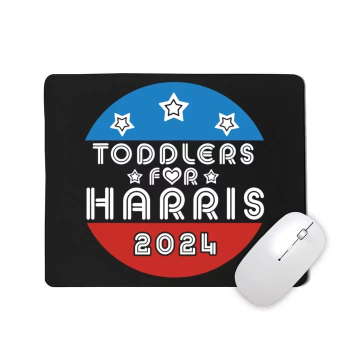 Toddle For Harris Cute Love Kamala Harris Mousepad