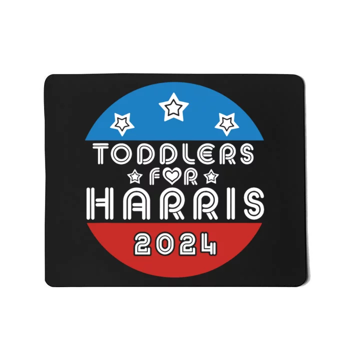 Toddle For Harris Cute Love Kamala Harris Mousepad