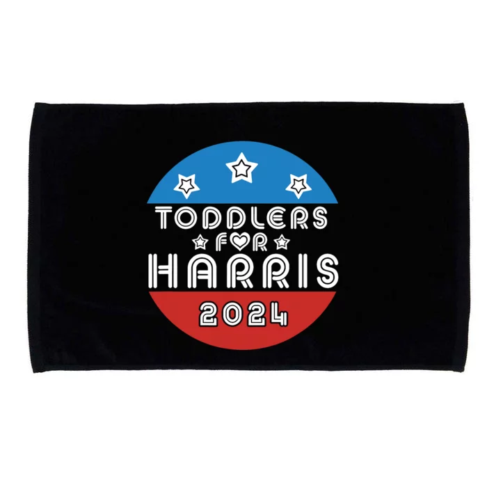 Toddle For Harris Cute Love Kamala Harris Microfiber Hand Towel