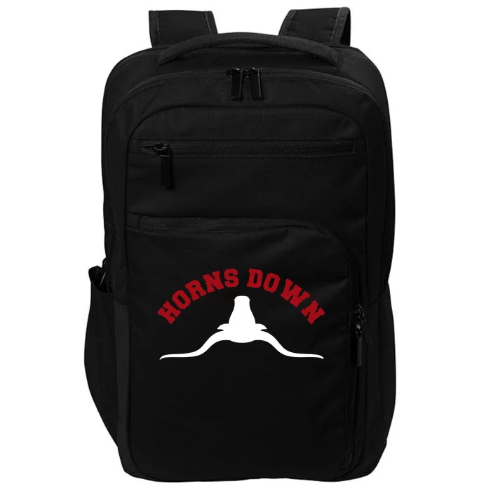 Tuck Fexas Horns Down Texas Impact Tech Backpack