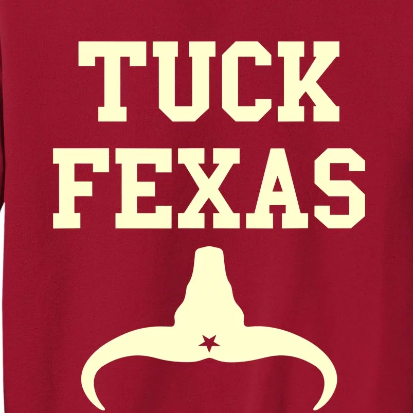 Tuck Fexas Horns Down Texas Tall Sweatshirt